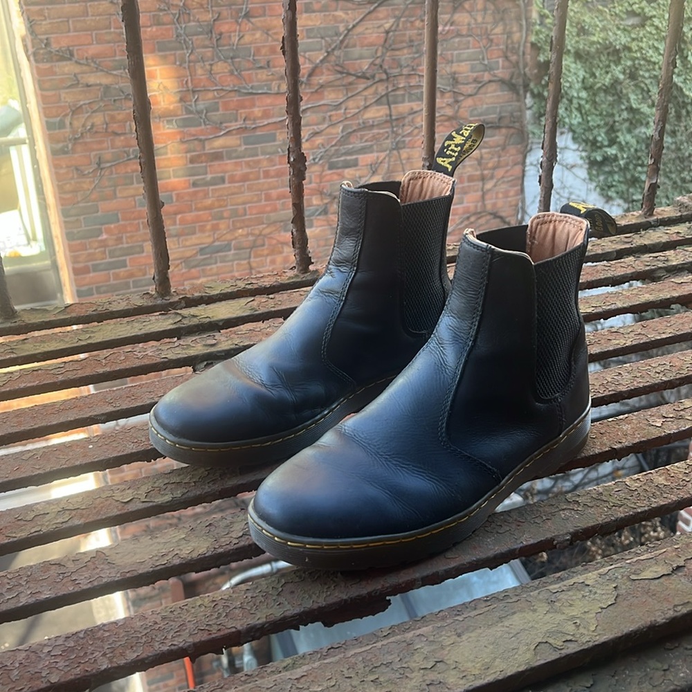 Dr. Martens Harrema Light Leather Chelsea Boots
